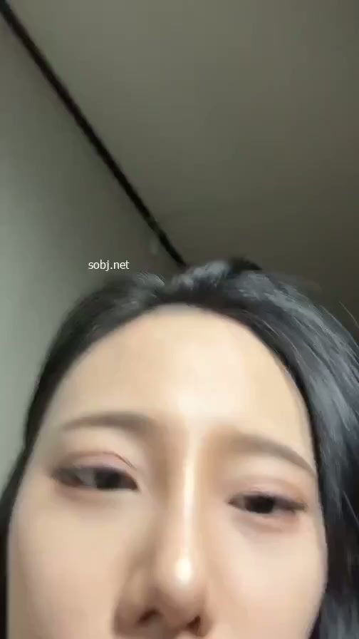 단발 라방녀 korean bj 002