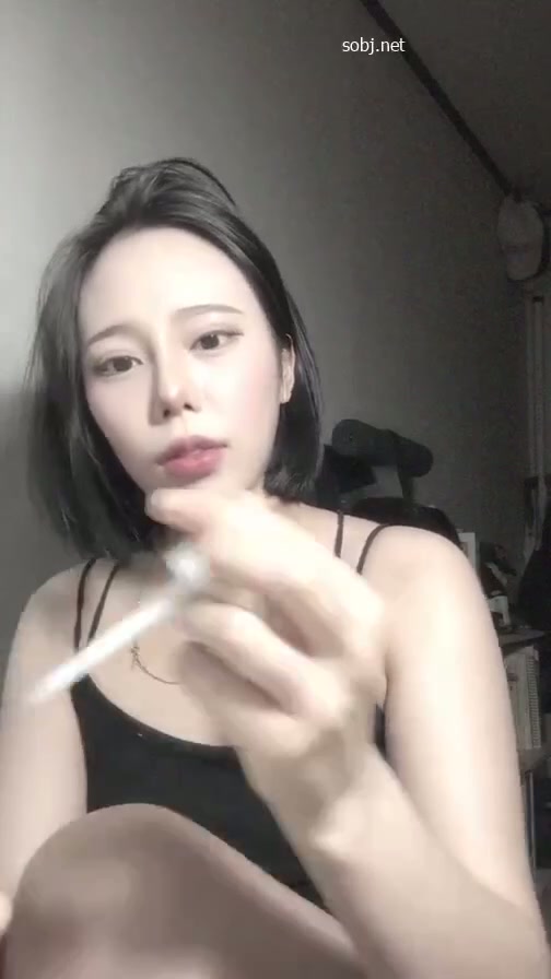 단발 라방녀 korean bj 006